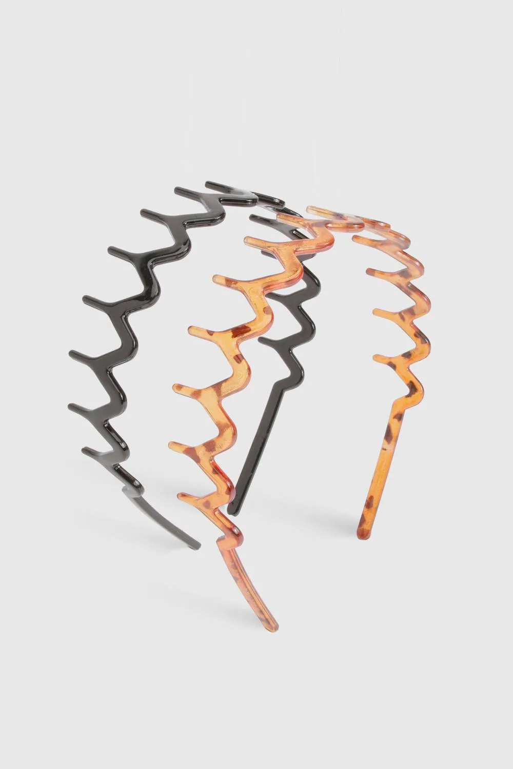 2 Pack Zig Zag Headbands