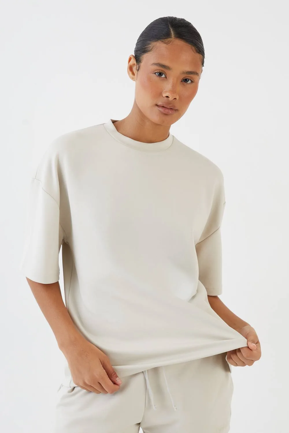 Supersoft Oversized T-Shirt - Stone