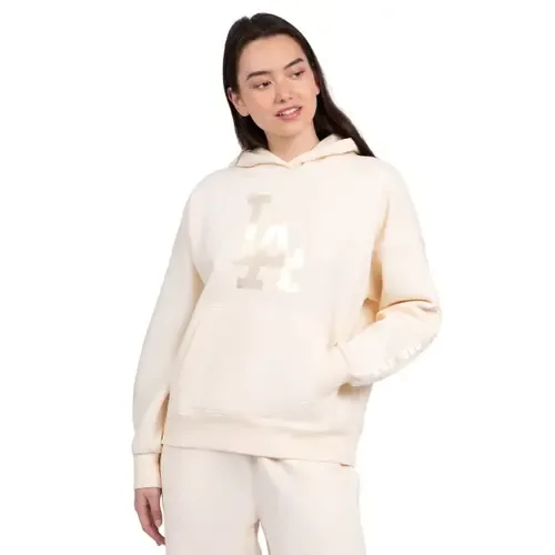 Starter Cream Los Angeles Dodgers Pastel Relaxed Hoodie by STARTER