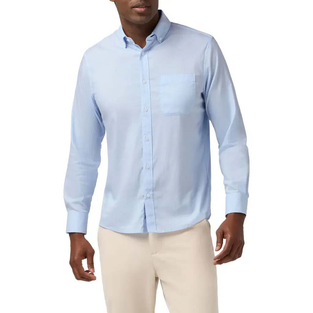 Kennedy Trim Fit Button-Down Shirt by Mizzen+Main