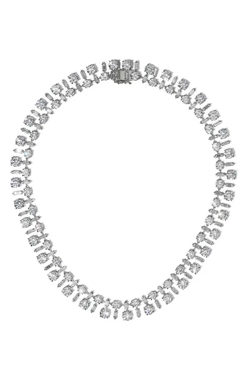 Stellar Bold Cubic Zirconia Collar Necklace by Nadri