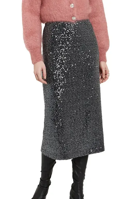 Longuette Skirt with Sequins by ottod'Ame