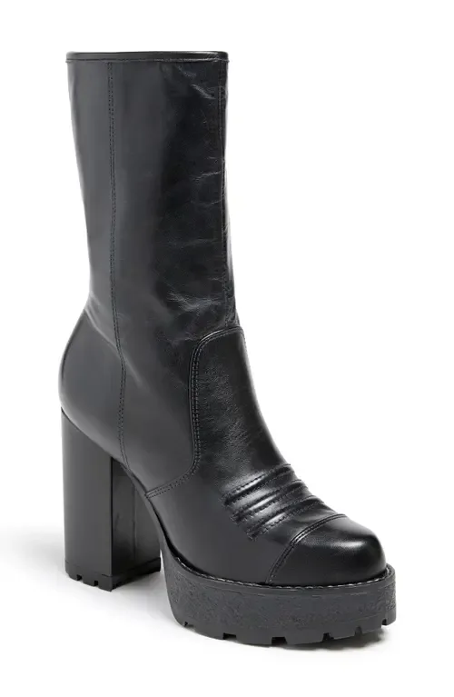 Marley Lug Sole Platform Boot by Cinq à Sept