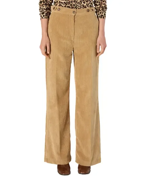 Cass Wide-Leg Corduroy Pants by GERARD DAREL