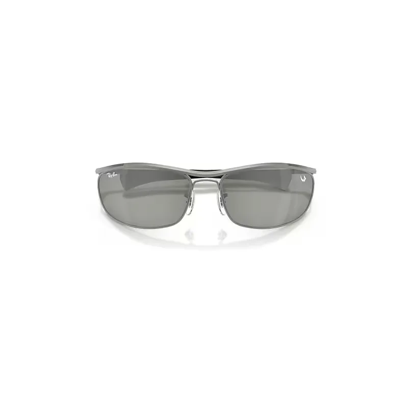 Ray-Ban Star Wars™ - the Mandalorian Olympian Deluxe Sunglasses Gunmetal Frame Green Lenses by Ray-Ban