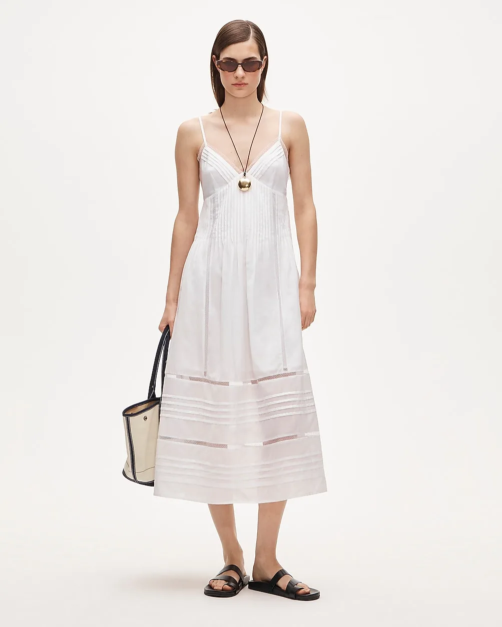 Milano Dress in Cotton Voile