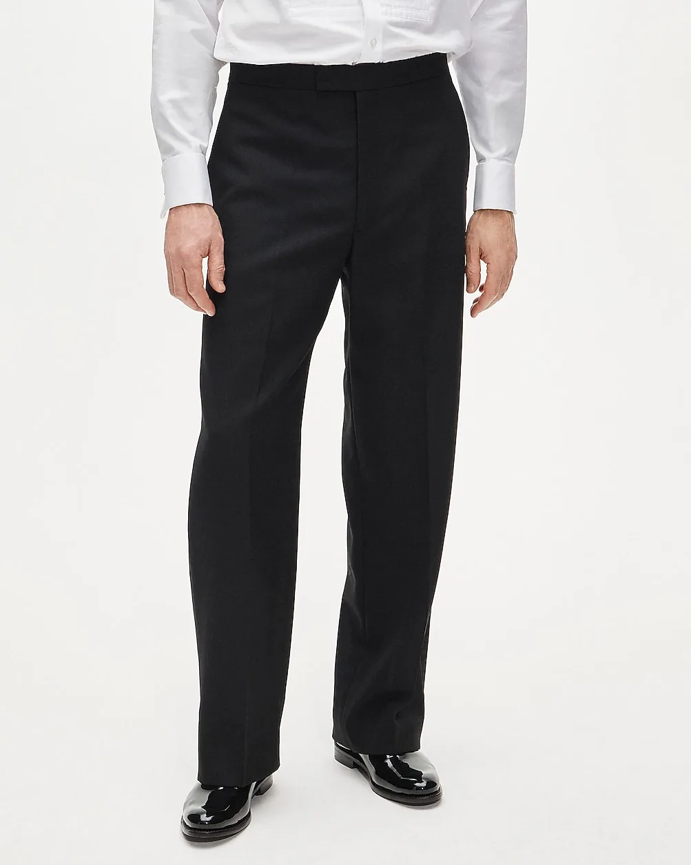 Relaxed-Fit Tuxedo Pant in English Fresco Wool by J.Crew