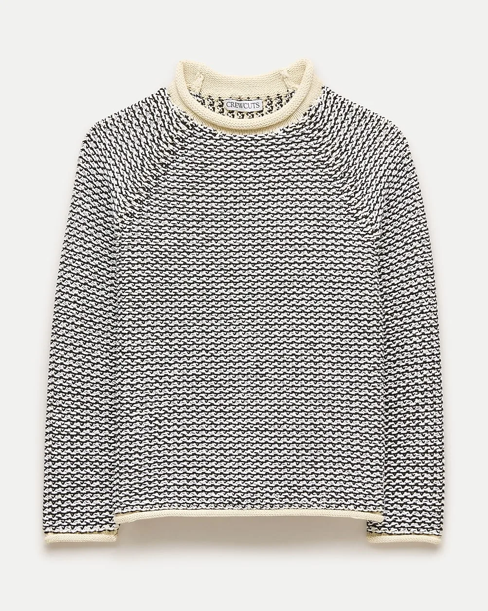 1988 Rollneck™ Sweater in Tweed Stitch by J.Crew