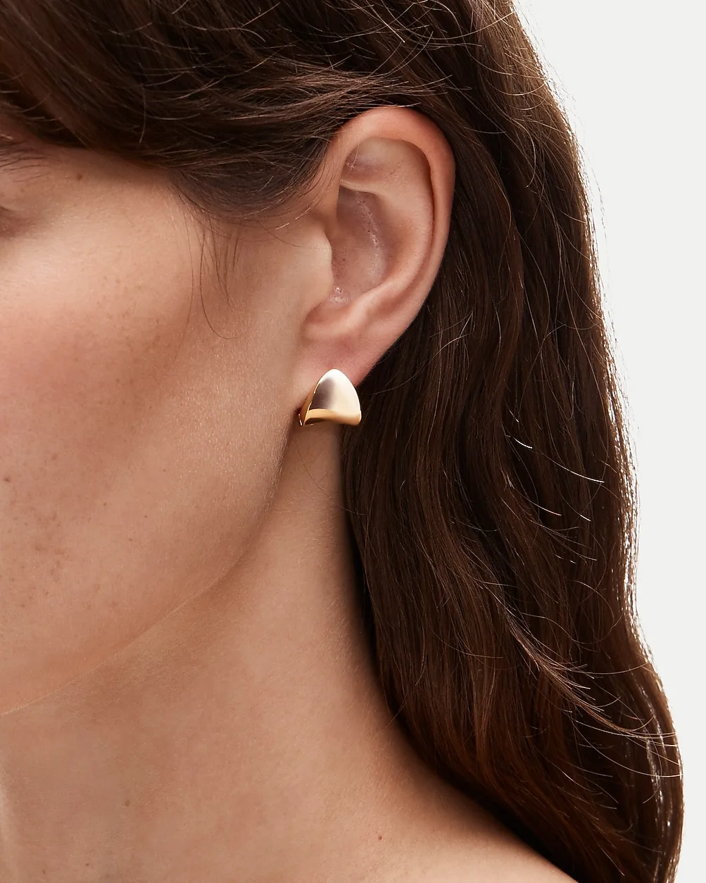 Wide Huggie Hoop Earrings by J.Crew