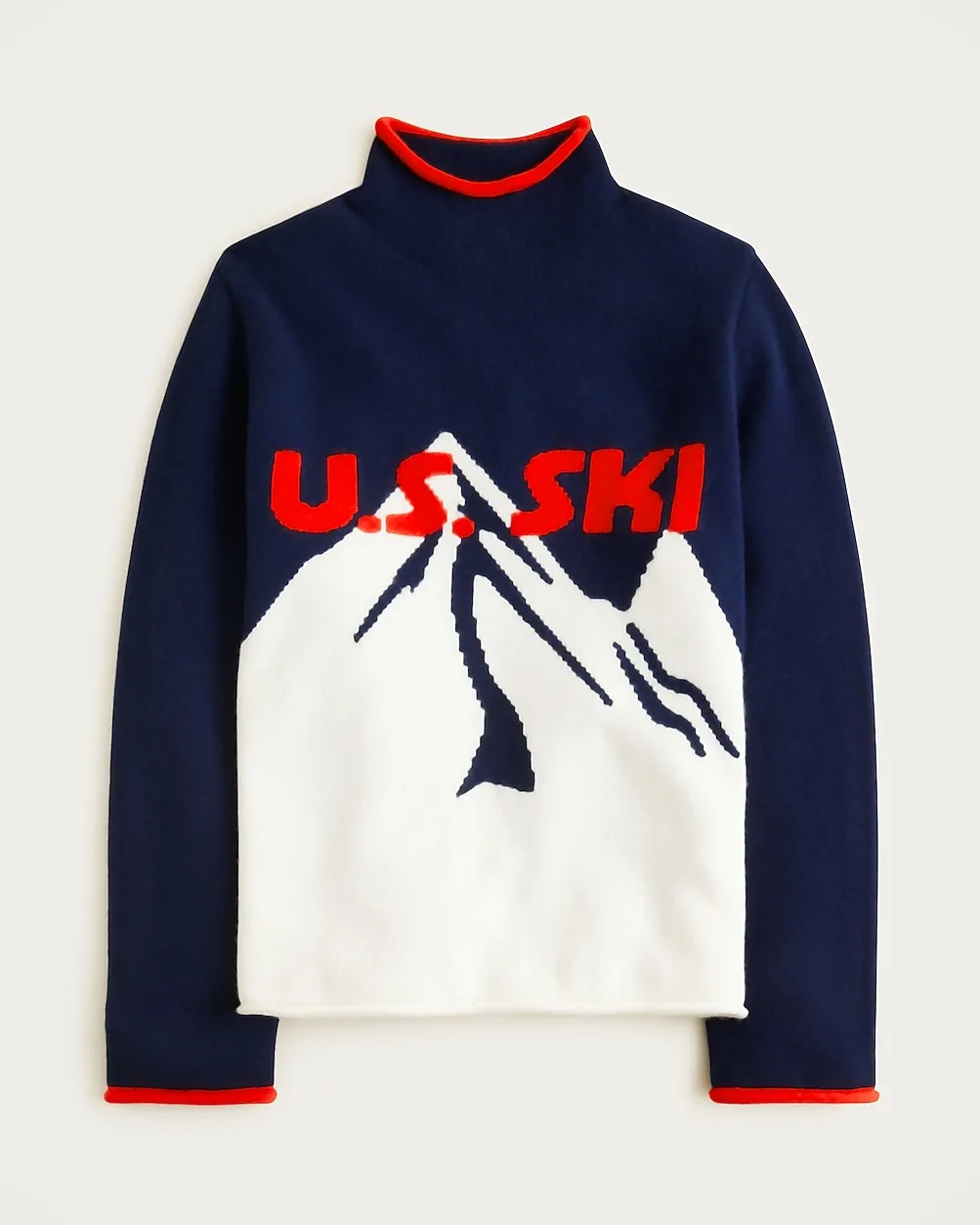 U.S. Ski & Snowboard by J.Crew Alps Rollneck™ Sweater in Wool