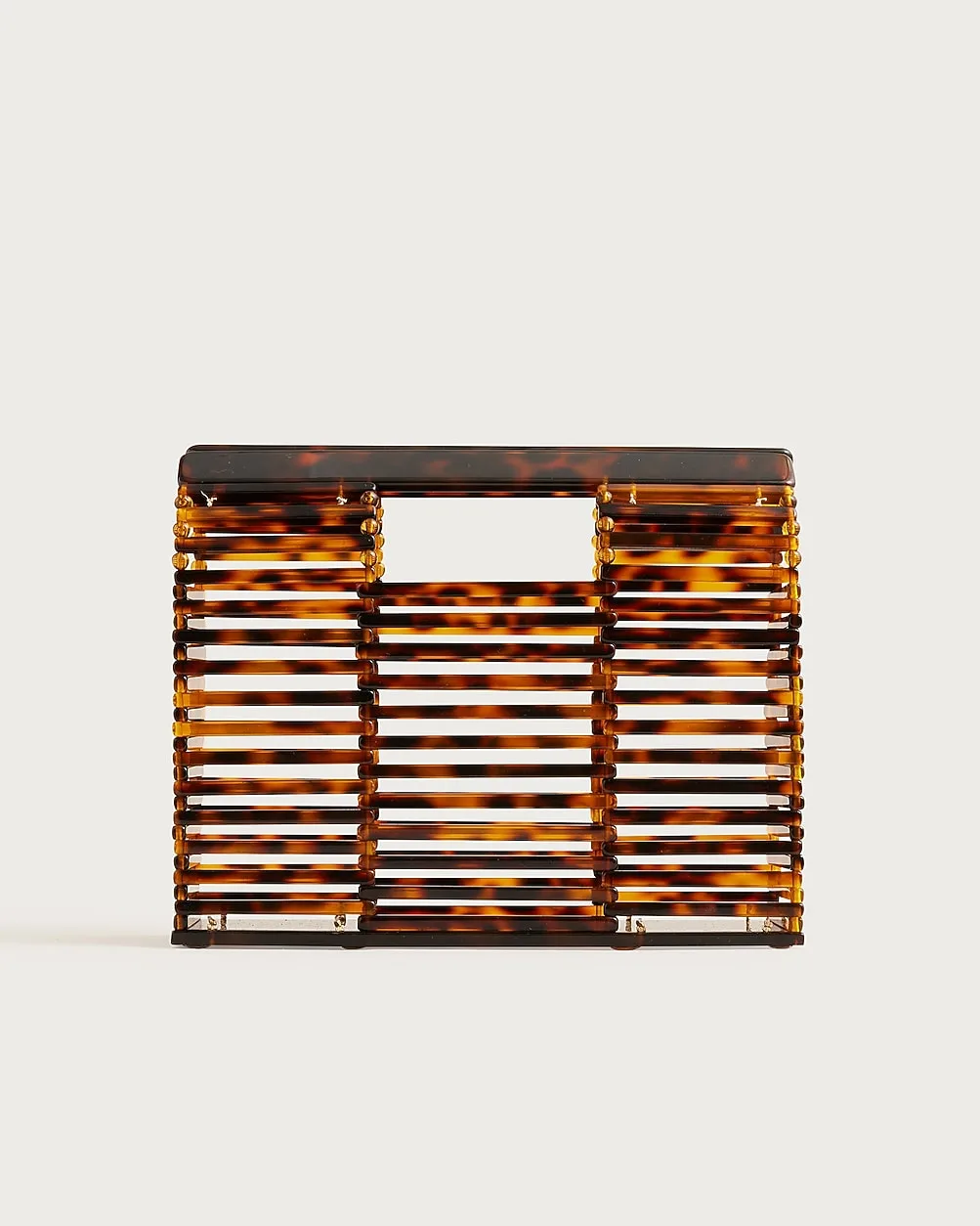Tortoise Shell Clutch by J.Crew