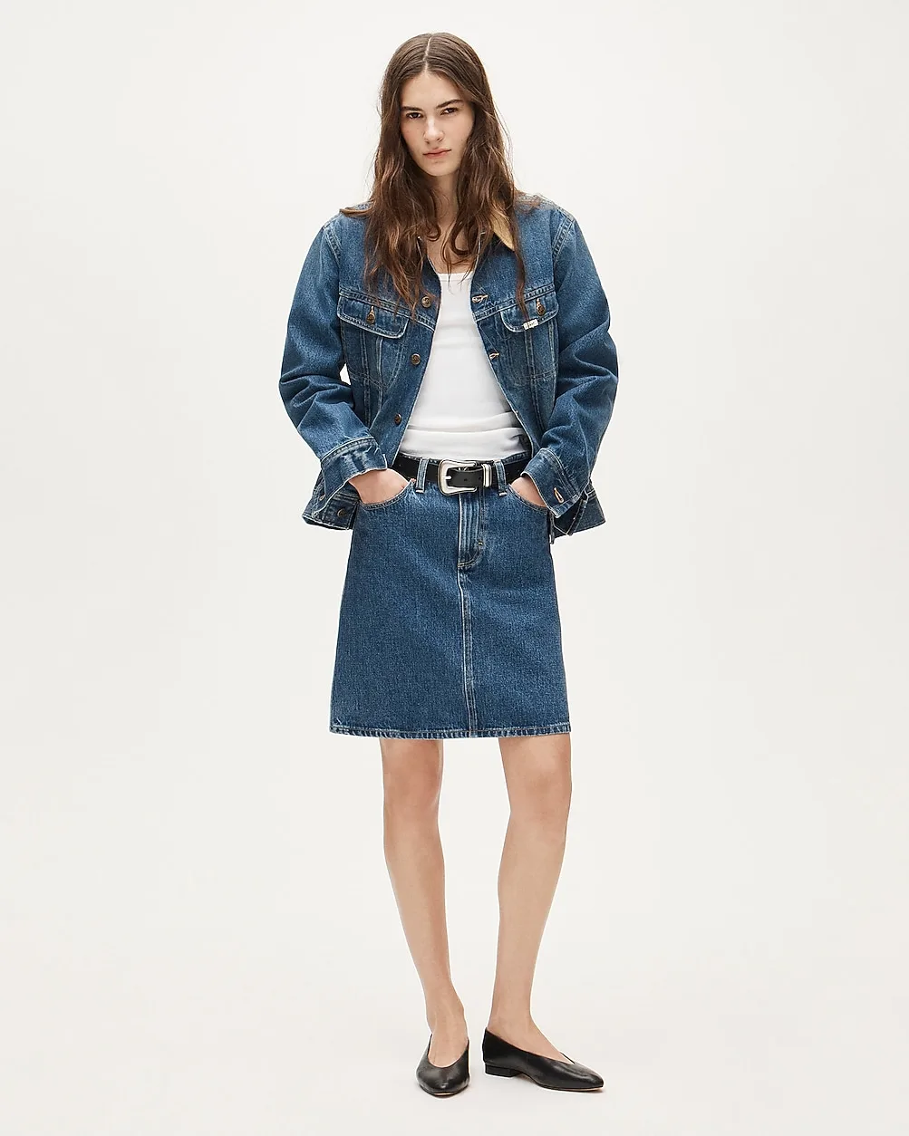 Lee® x J.Crew Denim Skirt by J.Crew