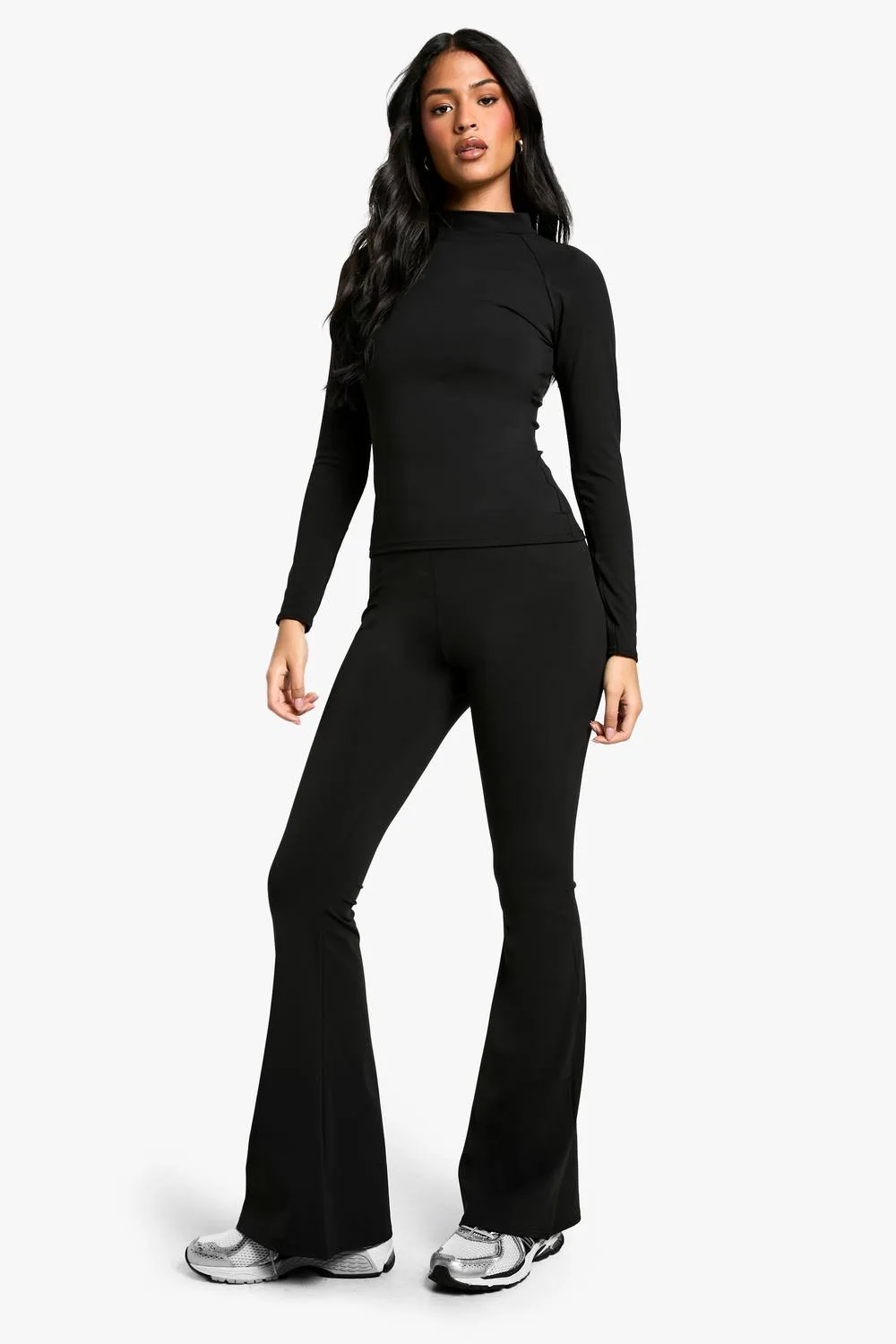 Premium Sculpt Flares by boohoo