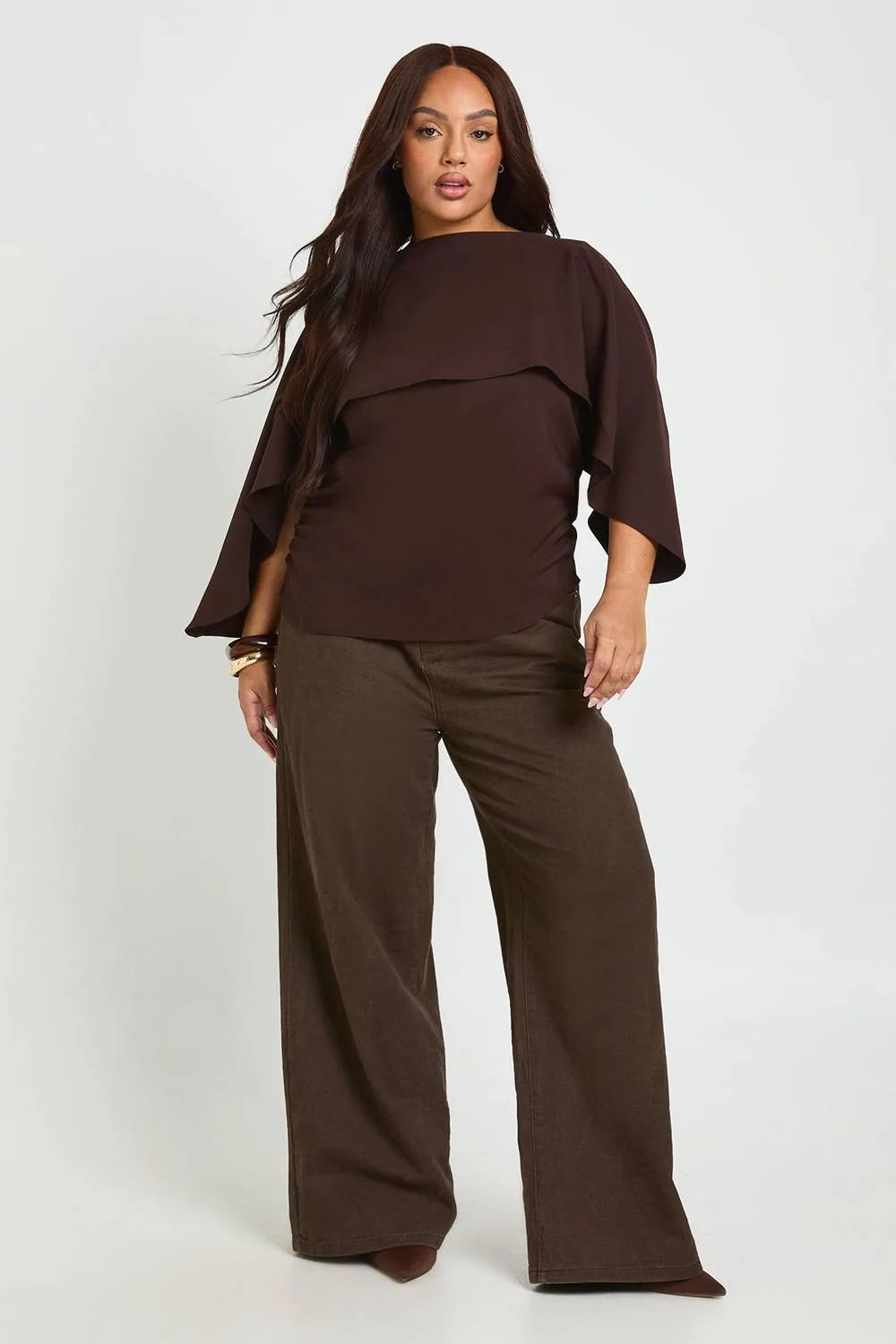 Cape Overlay Top