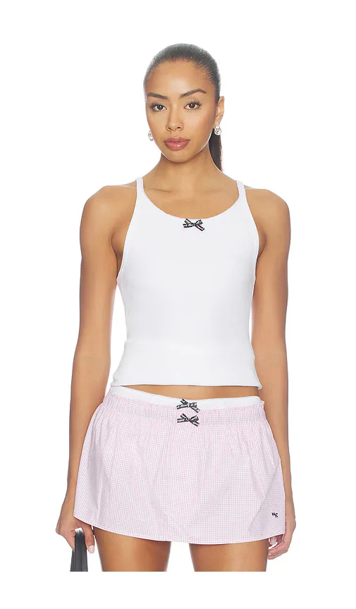 Ribbed Tank Top by HOMMEgirls