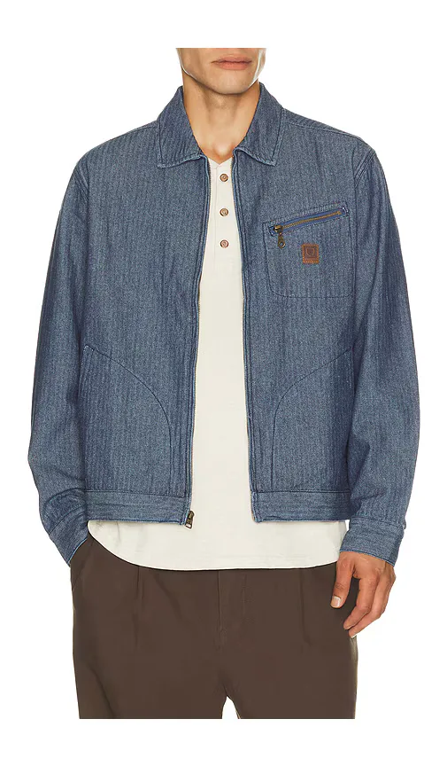 Mechanic Garage Zip Jacket by Brixton
