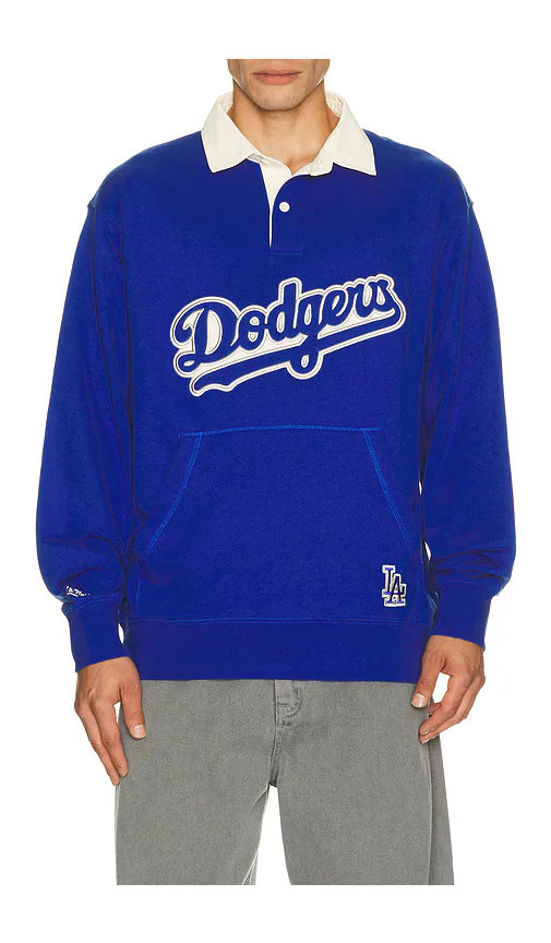 MLB Los Angeles Dodgers Retro Roots Polo by Mitchell & Ness