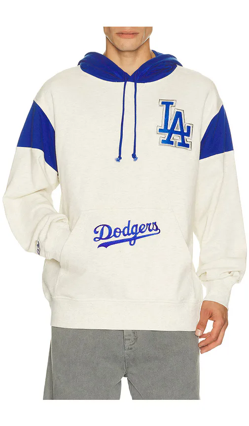 MLB Los Angeles Dodgers Retro Roots Hoodie by Mitchell & Ness