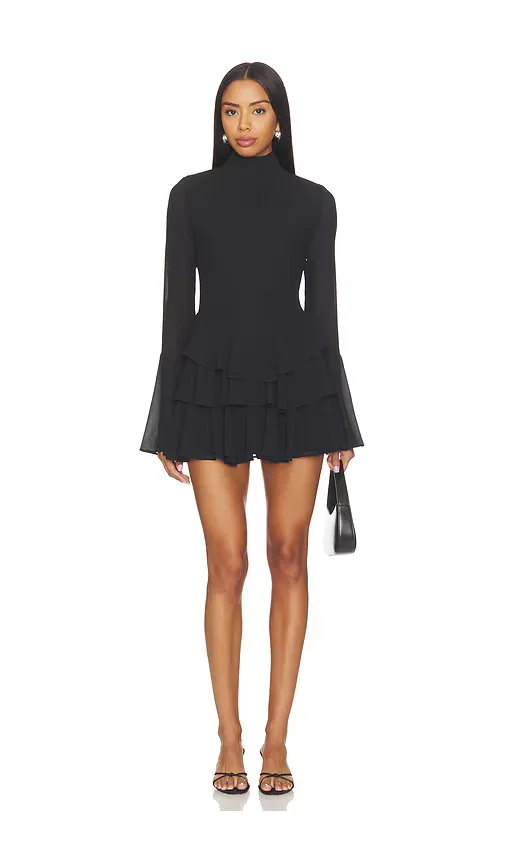 Ezria Ruffle Mini Dress