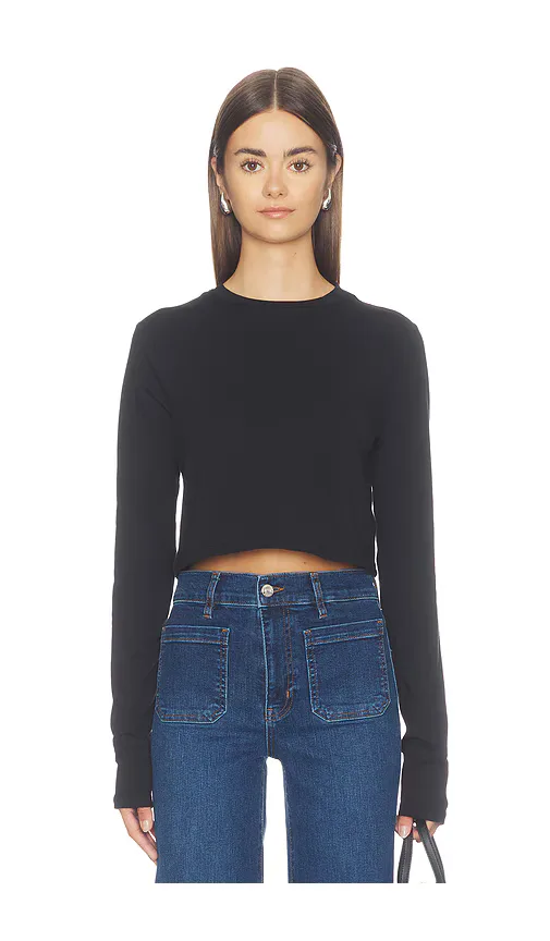 The Laura Crop Top Long Sleeve