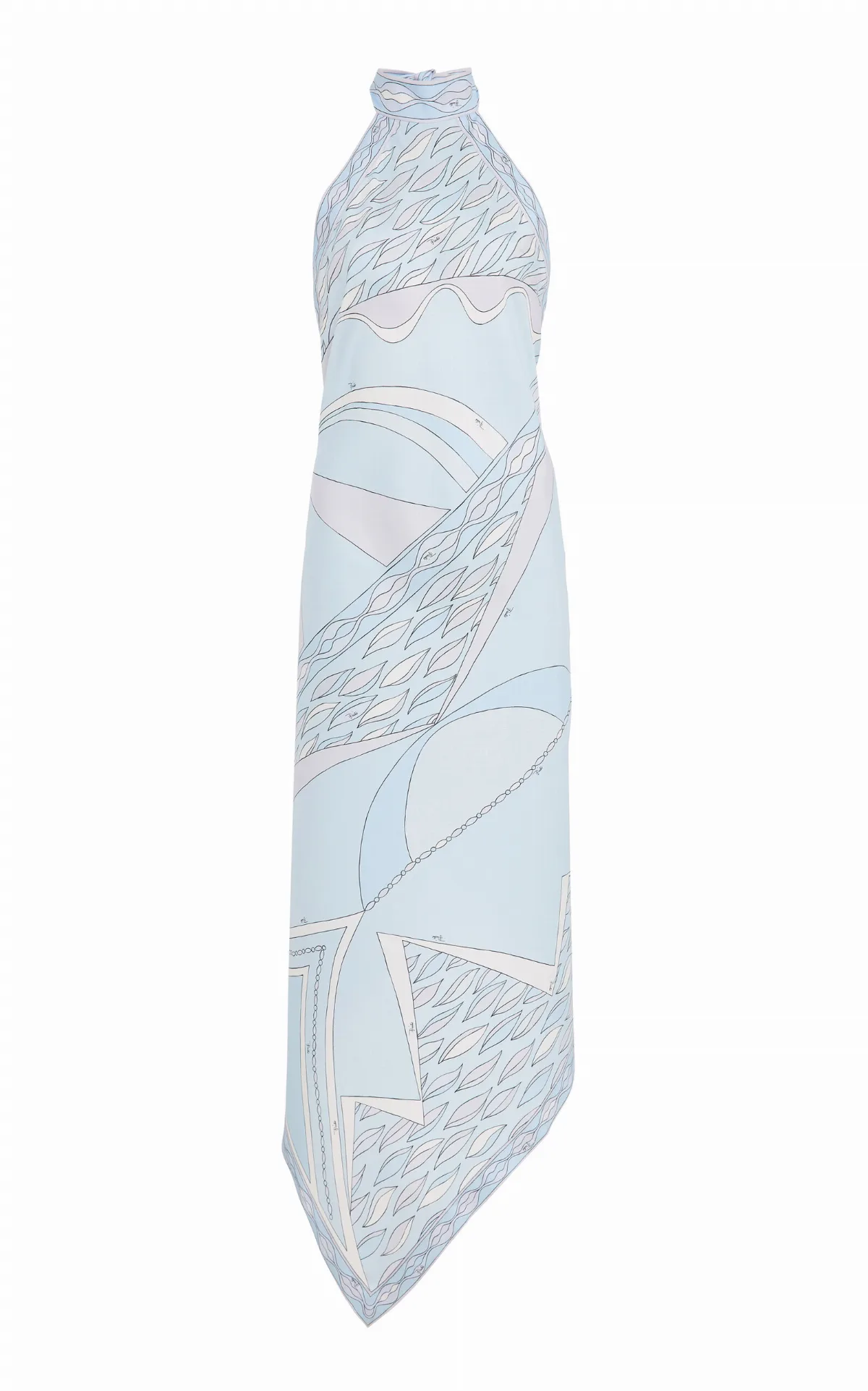 Printed Silk-Twill Maxi Dress by Pucci