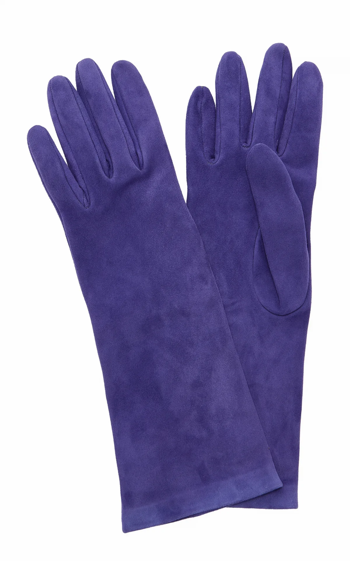 Remo Suede Mid Gloves by Khaite