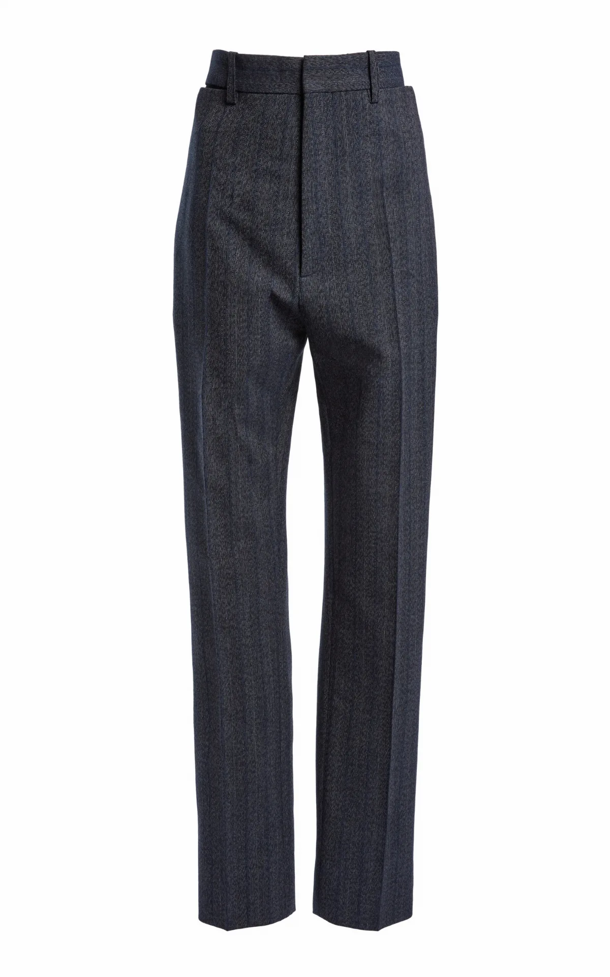 Mid-Rise Straight-Leg Trousers by Victoria Beckham