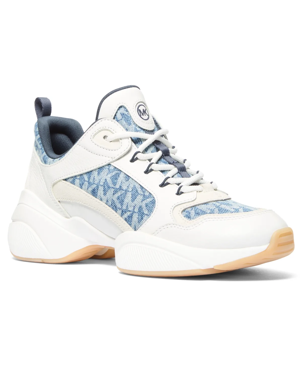 Bowie Lace-Up Trainer Sneakers by Michael Kors