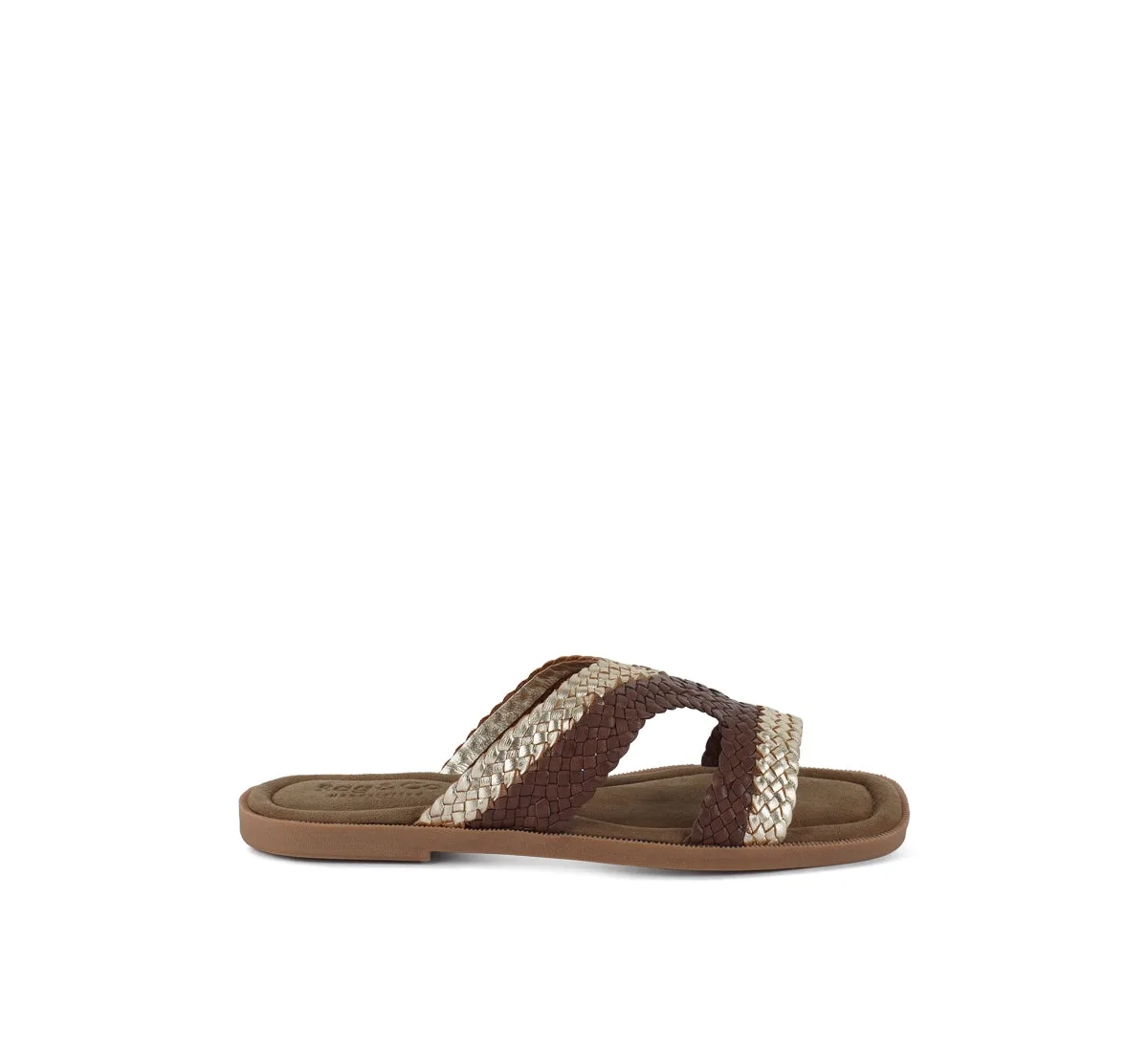 Eirata Genuine Mesh Leather Slip-On Flats by Rag & Co