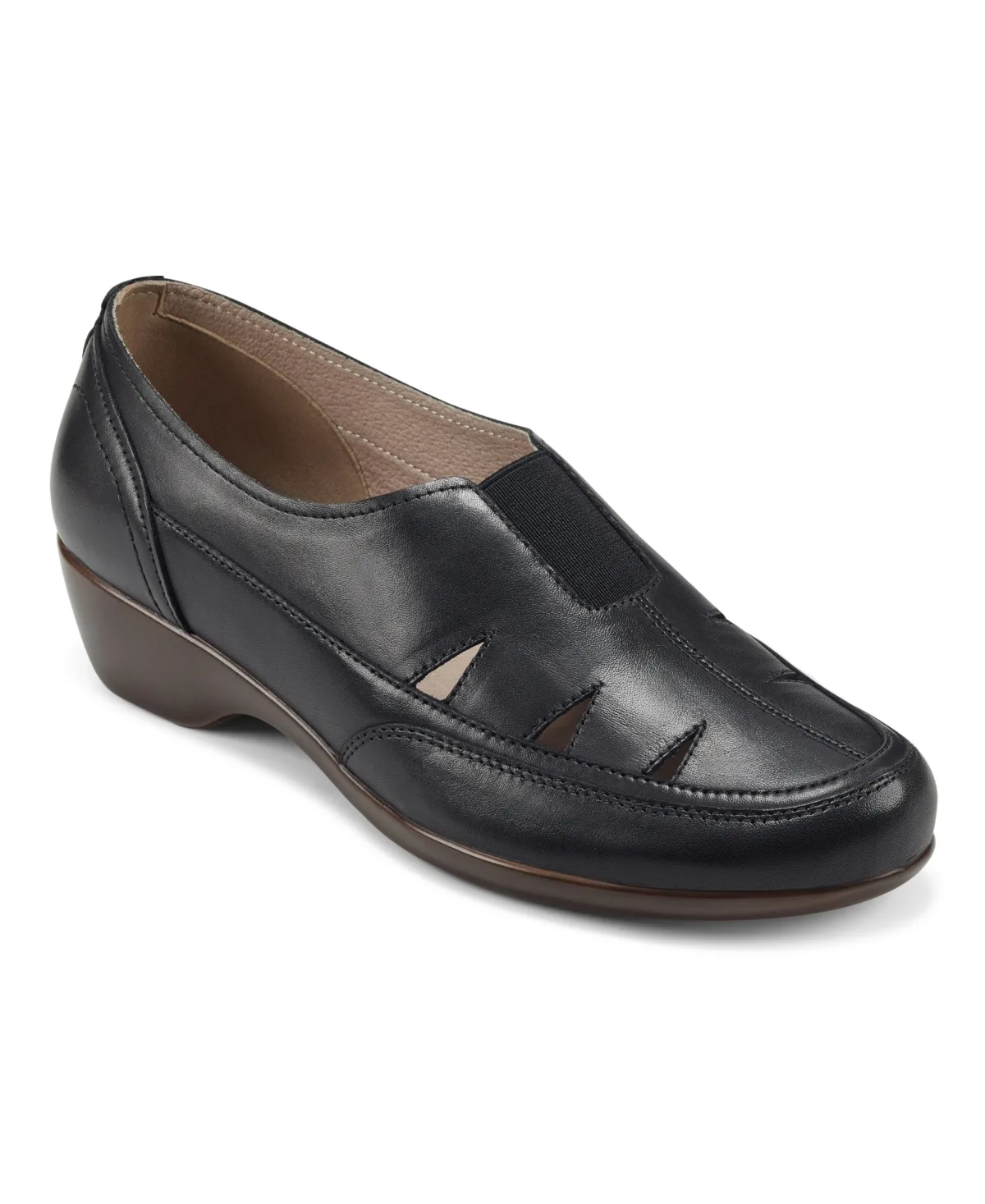 Daisie Cutout Slip-On Flats - Leather by Easy Spirit