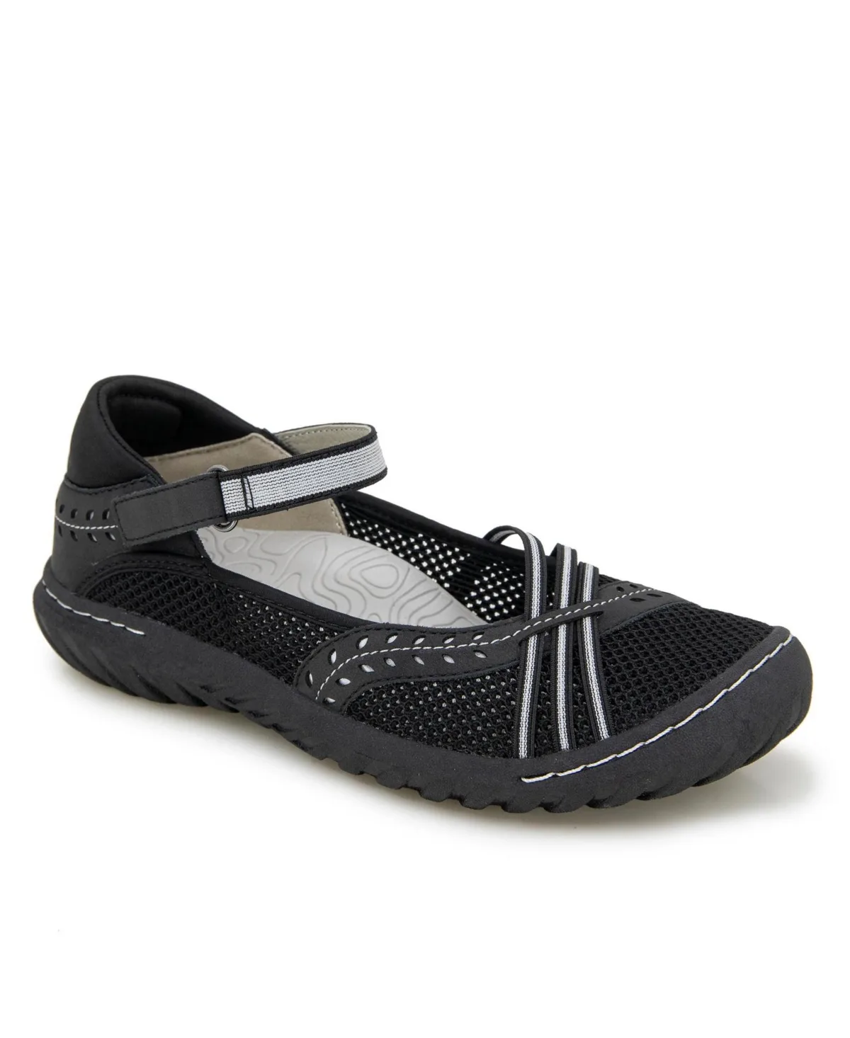 Maya Casual Mary Jane Flats by Jbu