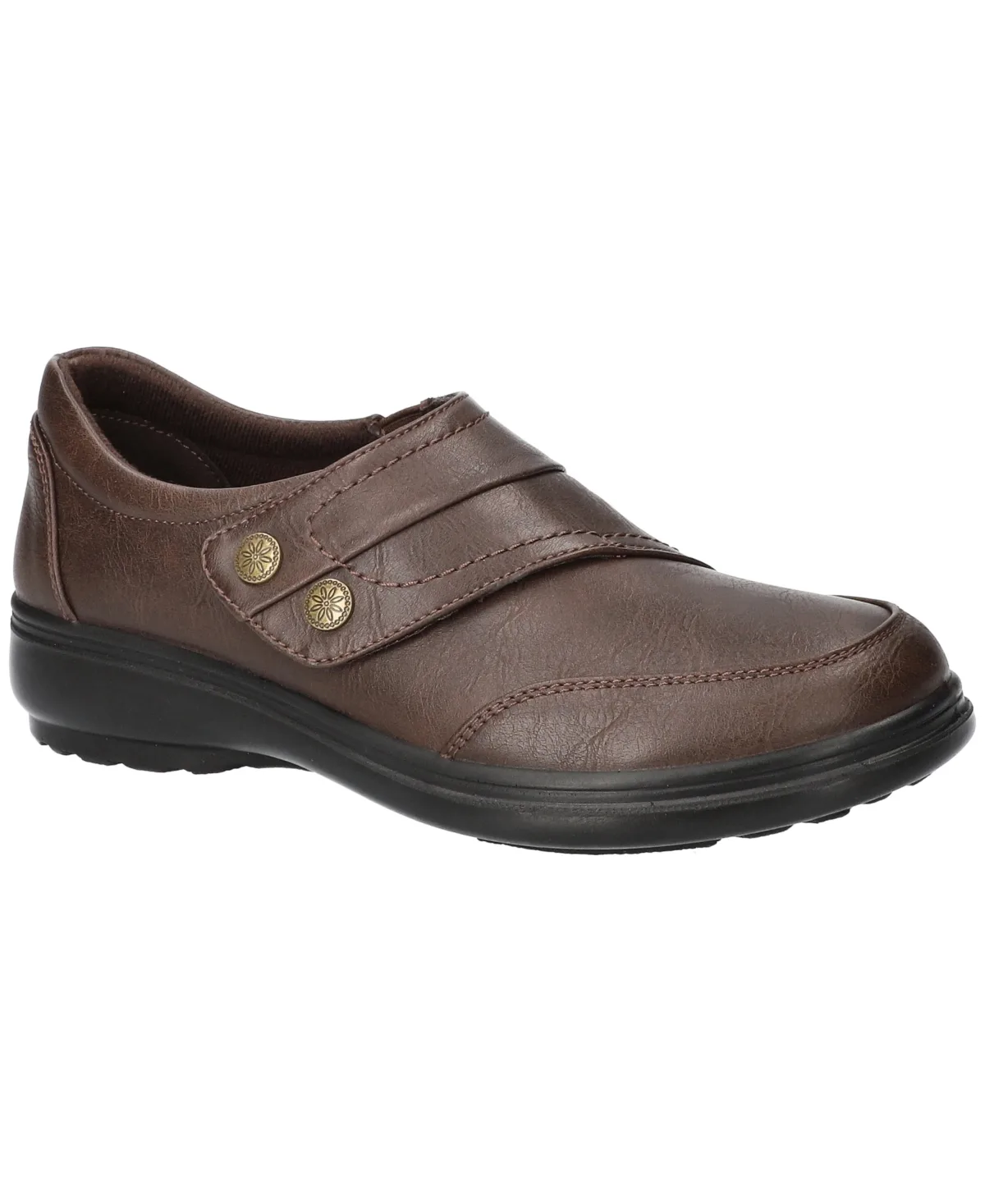 Joy Comfort Hook and Loop Flats by Easy Street
