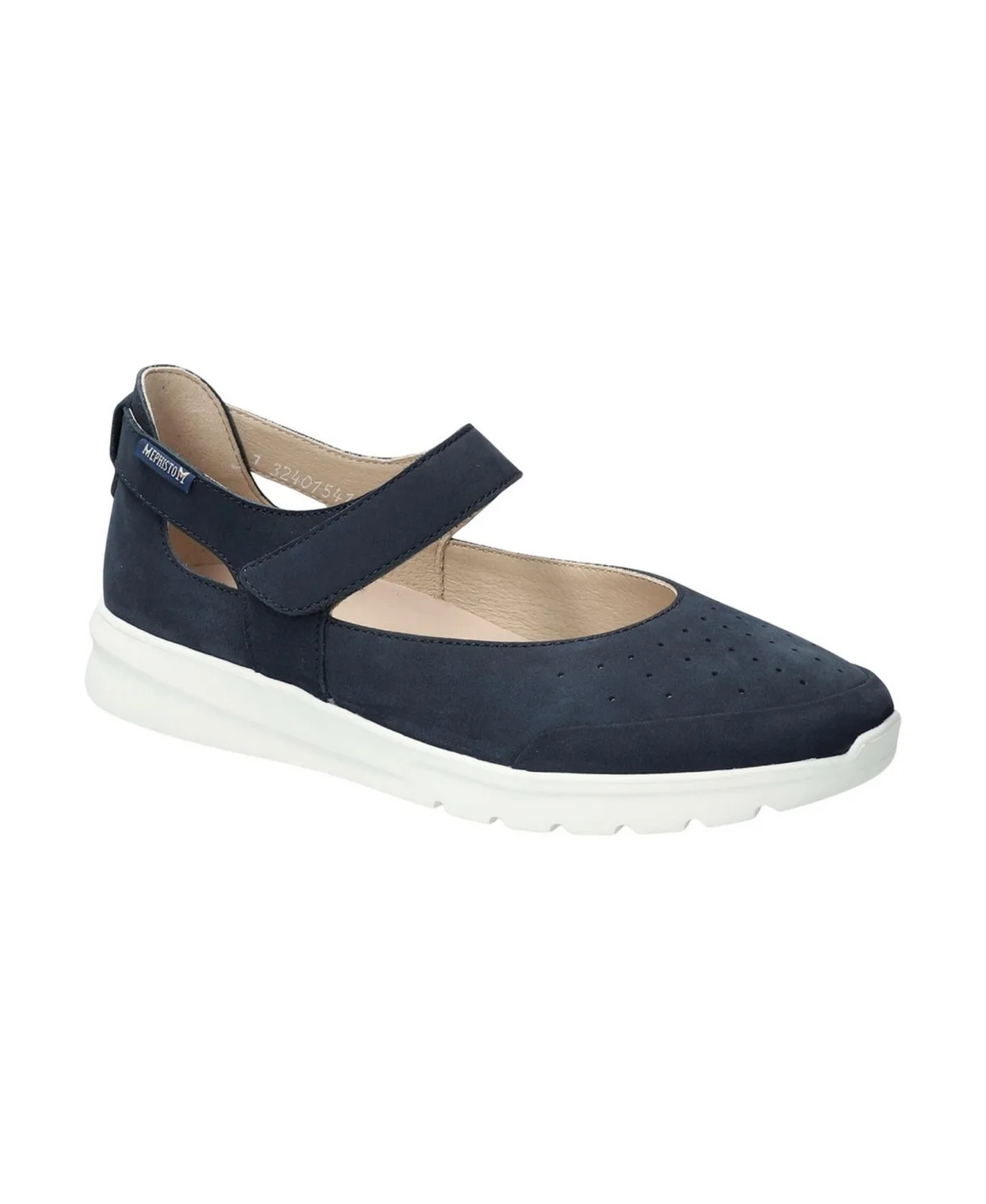 Marsia Mary Jane Nubuk Leather Shoes by Mephisto