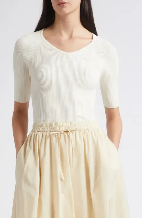Rib Short Sleeve Sweater by Weekend Max Mara