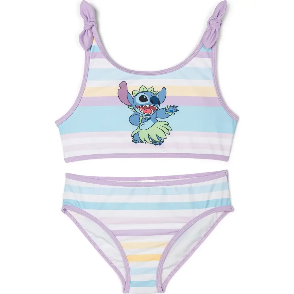 Lilo & Stitch 2-Piece Swimwear Bikini Top and Bottom Set by Disney