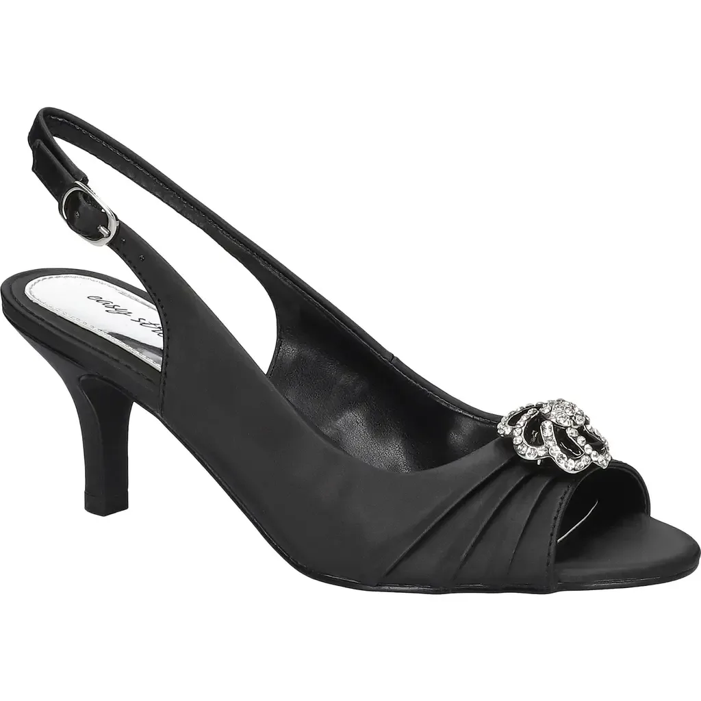 Poise Slingback Sandal in Satin