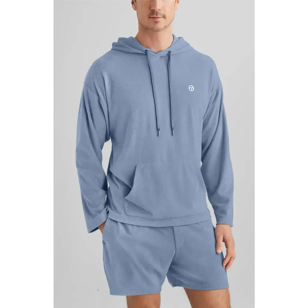 Cabana Terry Hoodie by Tommy John