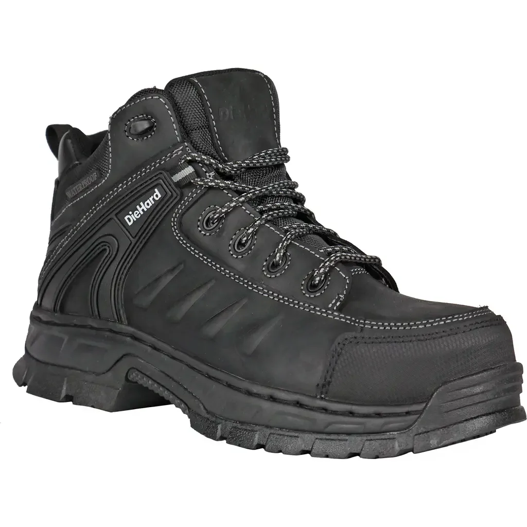 Squire Waterproof Composite Toe Work Boot by DieHard