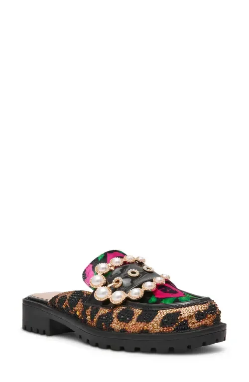 Barton Crystal Loafer by Betsey Johnson