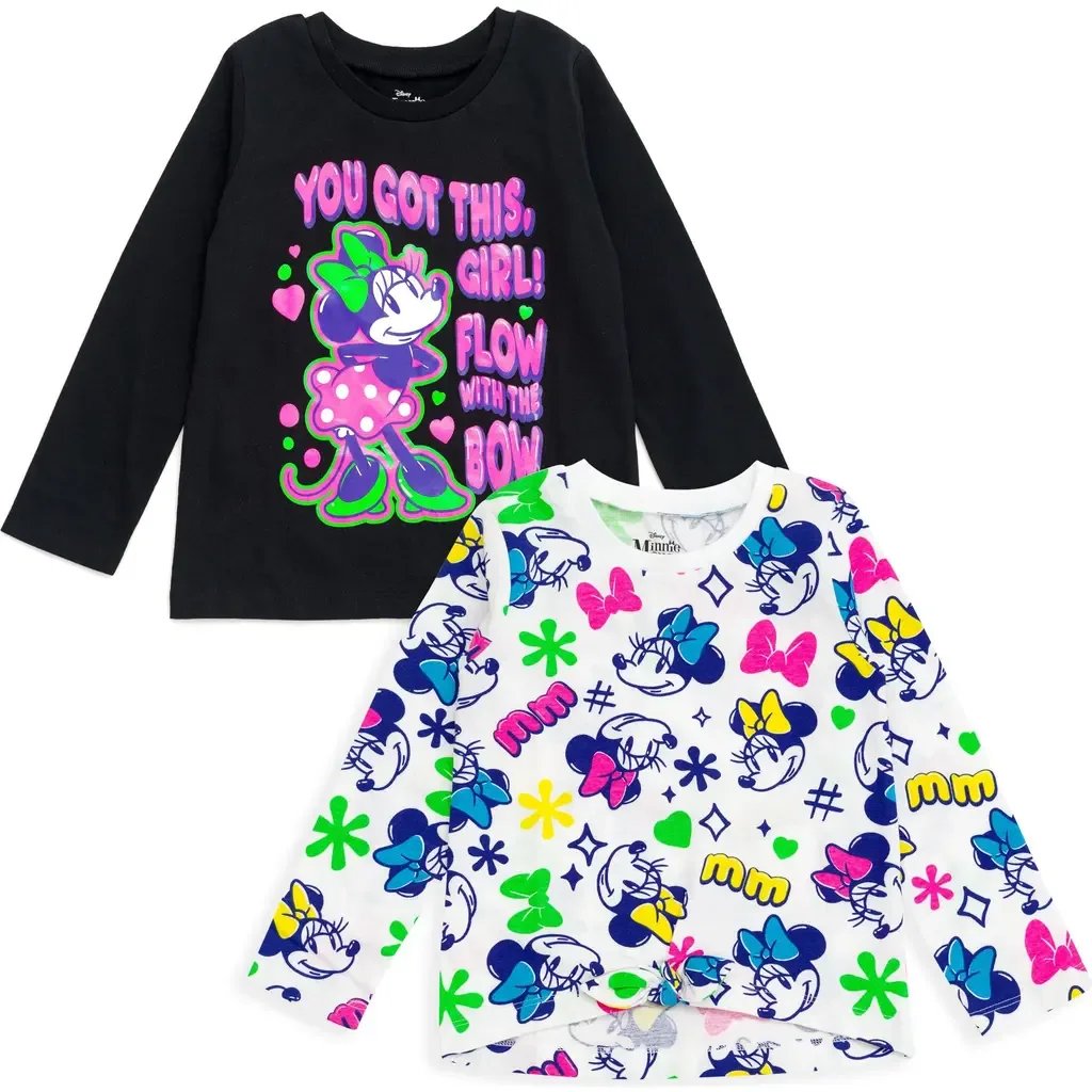 Mouse 2-Pack Long Sleeve T-Shirts by Disney