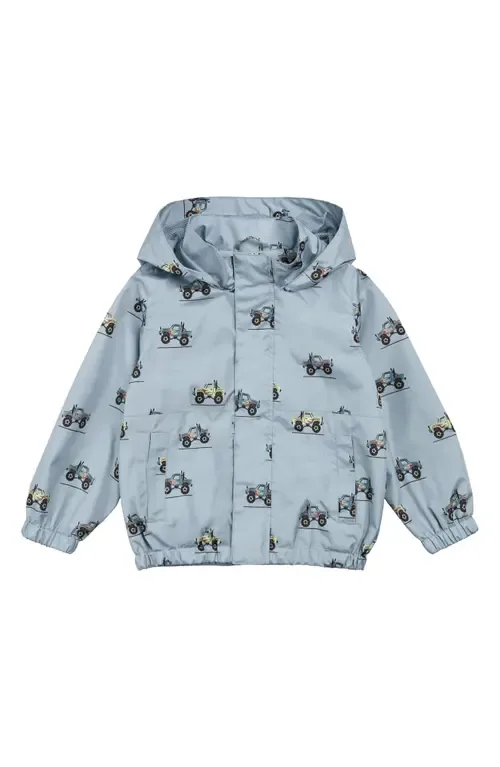 Hooded Windbreaker Jacket by MILES BABY