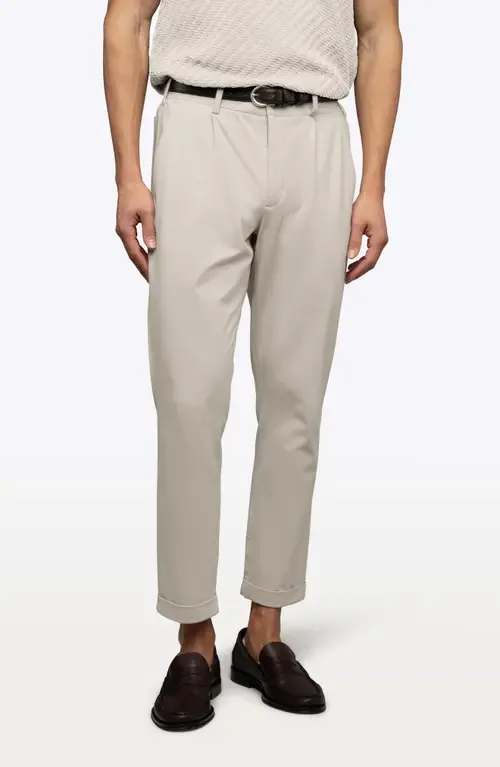 Soho Pleated Stretch Trousers by Cuts