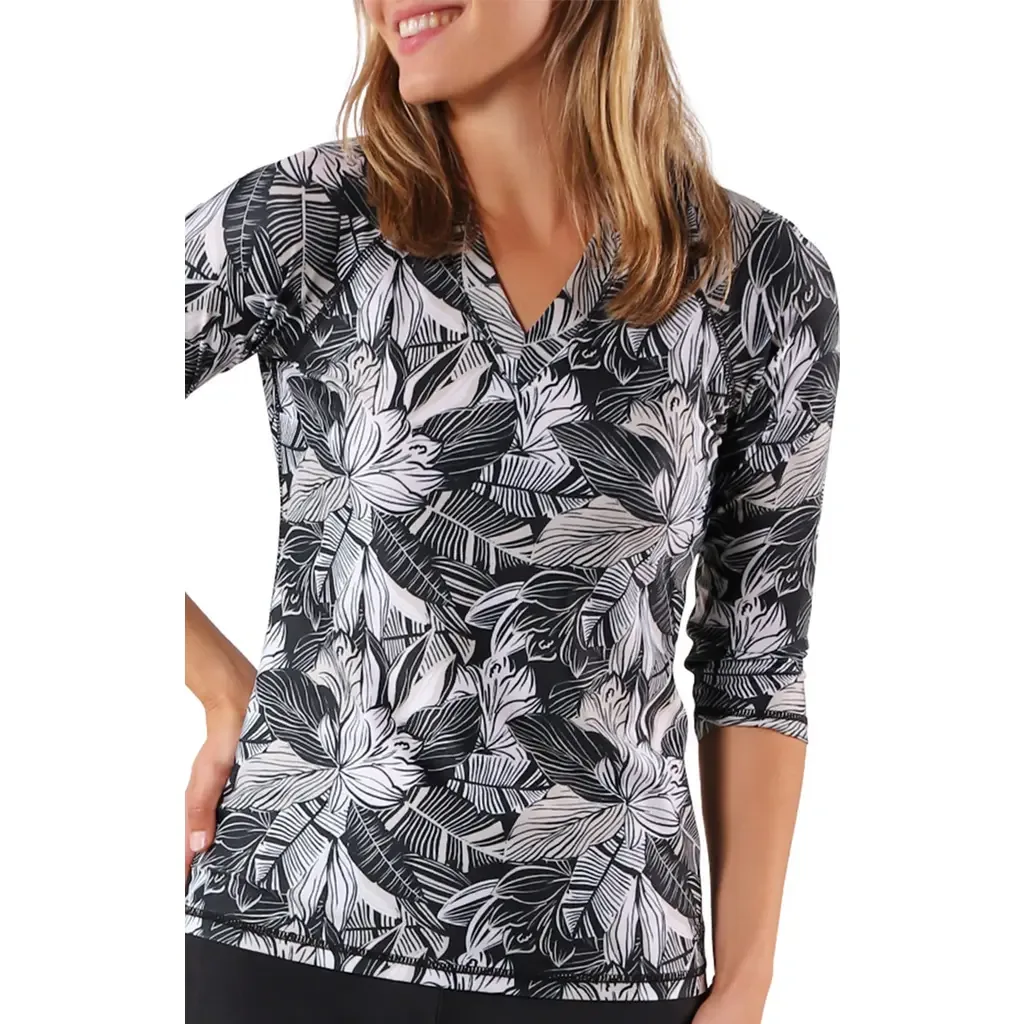 V-Neck Sun & Swim Shirt by UV Skinz