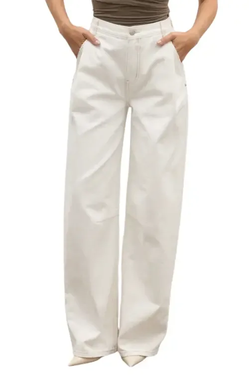 Aston Boyfriend Wide Leg Jeans
