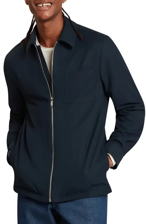 Frenkie Zip Shirt by Ted Baker