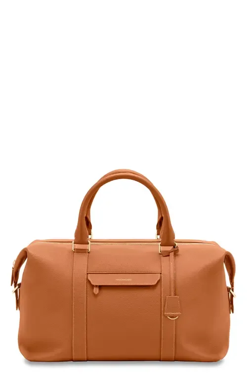 Leather Duffle Bag by MAISON de SABRÉ