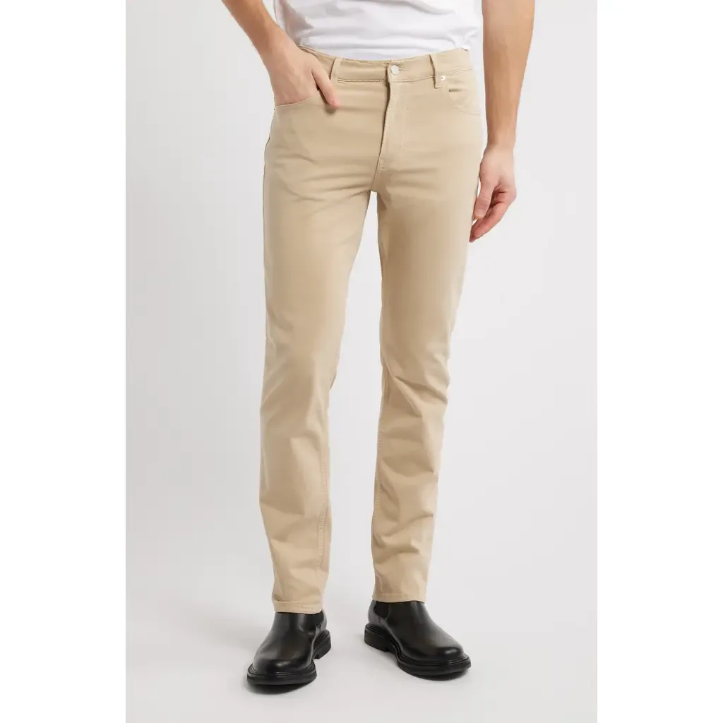 Modern Straight Leg Five-Pocket Twill Pants by FRAME