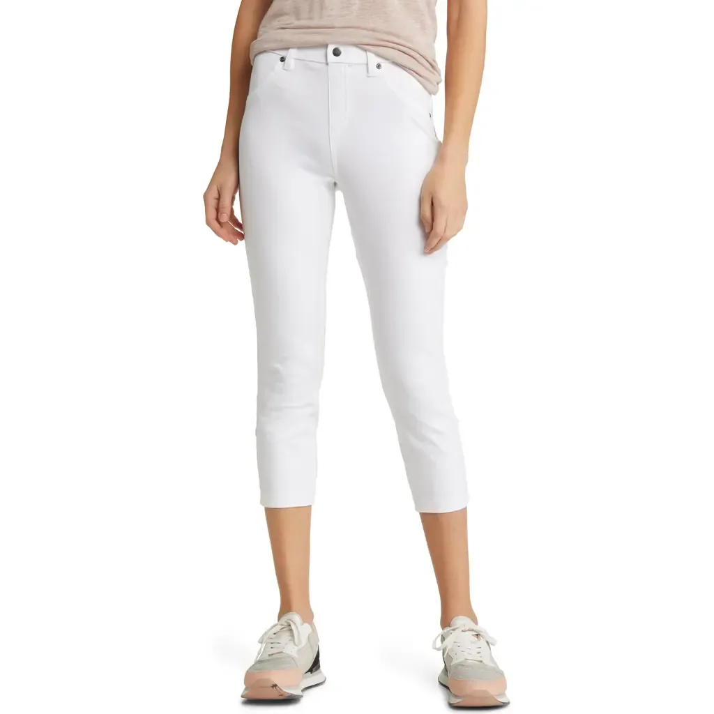 Ultrasoft Denim Capri Leggings by Hue