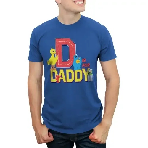 D Is for Daddy Short Sleeve Graphic T-Shirt by Sesame Street®