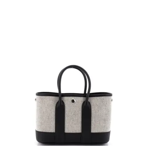 Neo Garden Tote Toile and Leather 23